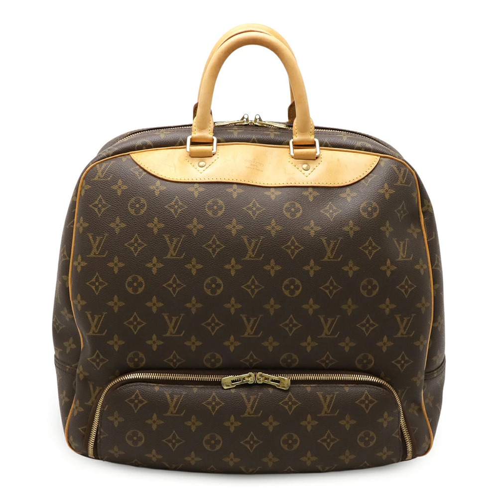 LOUIS VUITTON Monogram Evasion Boston Bag Handbag Travel Sports